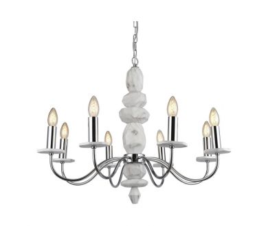 Подвесная люстра Arte Lamp A6062LM-8WH
