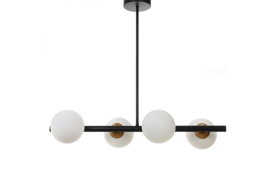 Подвесная люстра Lumina Deco Torica LDP 7001-4 BK+MD