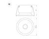 Встраиваемый светильник Arlight MS-HARBOR-R106-15W Warm3000 048274