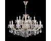 Подвесная люстра Crystal Lux CRISTELLE SP12+6 GOLD