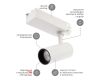 Трековый светильник ЭРА SТR-30-36-40K-W20 Б0049752
