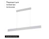 Подвесной светодиодный светильник Arte Lamp A2505SP-2WH