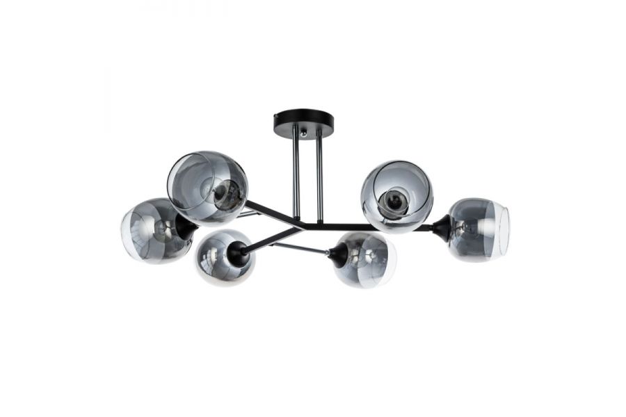 Люстра на штанге Arte Lamp Salm A3580PL-6BK