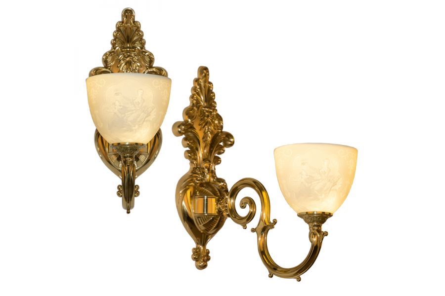 Бра Bohemia Ivele Crystal Verona 7203B15/1/175 G P1 U Pair