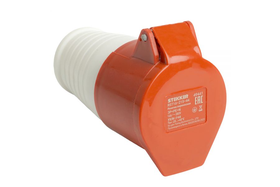Розетка переносная Stekker RST16-215-44 49441