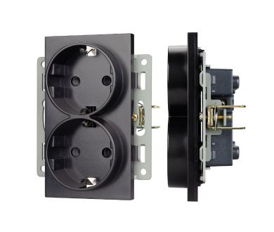 Механизм электрической розетки Arlight SCT-MEUD-PL-BK (250V, 16A) 043765