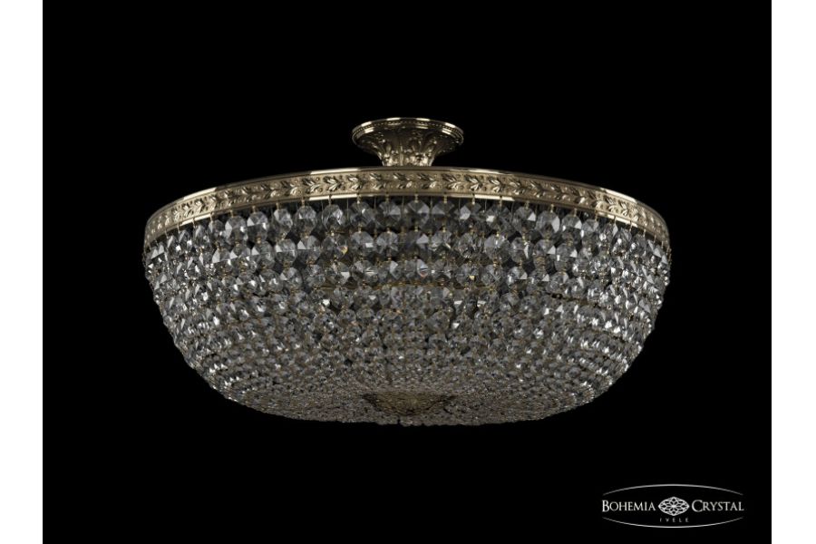 Люстра на штанге Bohemia Ivele Crystal 19151/55IV G