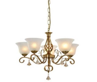 Подвесная люстра Arte Lamp Cono A8391LM-5PB