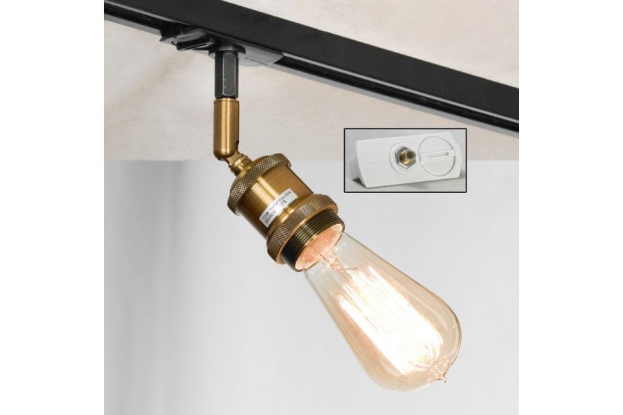 Трековый светильник однофазный Lussole LOFT Track Lights LSP-9320-TAW