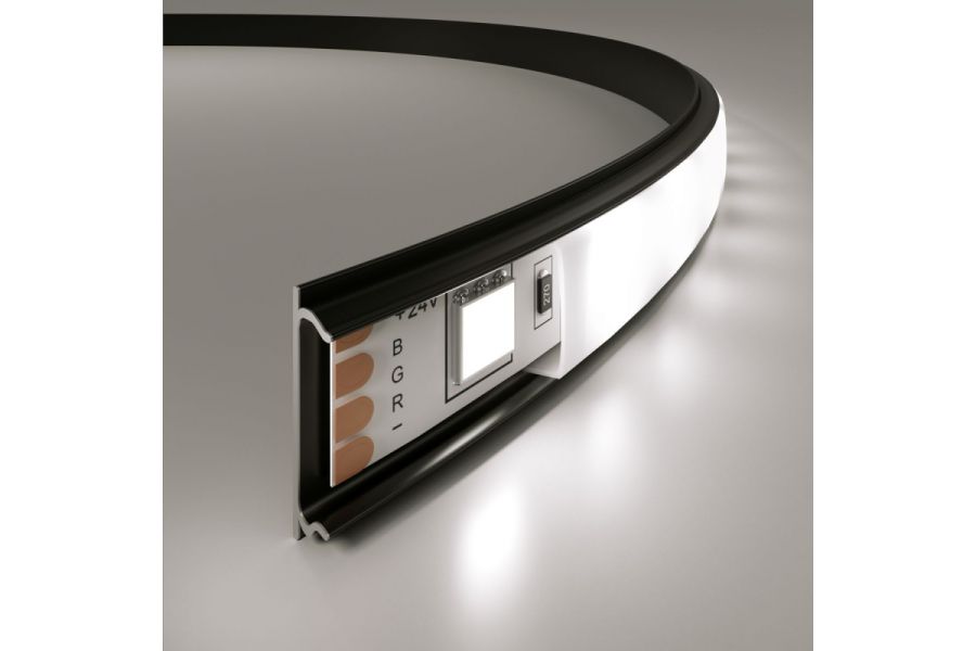 Гибкий алюминиевый профиль для светодиодной ленты Elektrostandard LL-2-ALP012 4690389170539