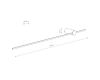 Настенный светильник Nowodvorski Saber Led Silk Olive L White 11588