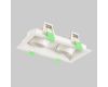 Встраиваемый светильник Crystal Lux CLT 069C2 WH