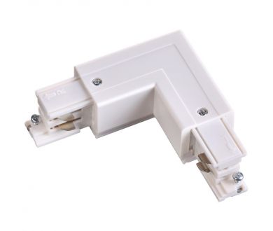 Коннектор угловой Novotech track white 3phase 135062