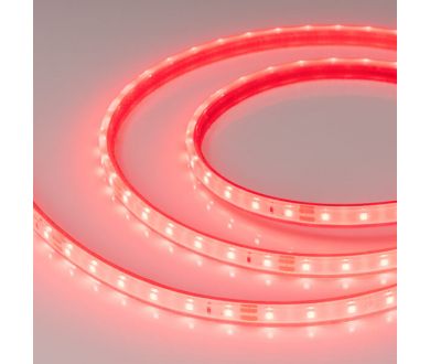 Светодиодная лента герметичная Arlight RTW-PFS-A60-11mm 24V Red (4.8 W/m, IP68, 2835, 5m) 034182