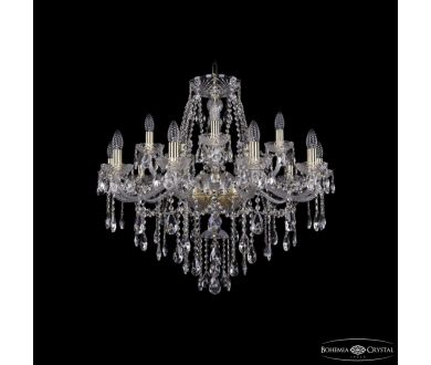 Подвесная люстра Bohemia Ivele Crystal 1415/10+5/300 G