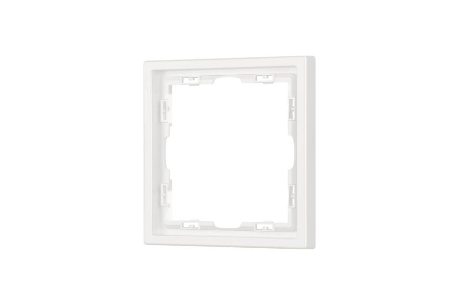 Рамка пластиковая Arlight FRM-NOBE-SFPL-1-WH 054211