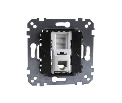 Розетка телефонная RJ12 Schneider Electric Merten Antique/Artec MTN463501