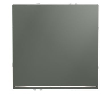 Проходной переключатель одноклавишный с подсветкой Voltum S70 VLS010406 (титан)