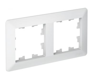 Рамка 2-ая Systeme Electric AtlasDesign Air Лотос/дымчатый белый ATN221302