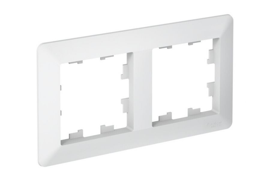 Рамка 2-ая Systeme Electric AtlasDesign Air Лотос/дымчатый белый ATN221302