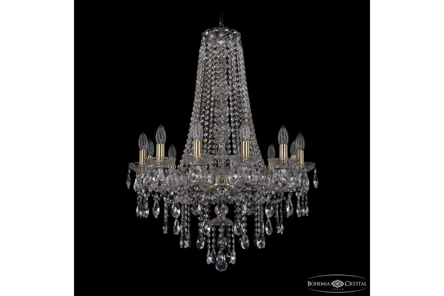 Подвесная люстра Bohemia Ivele Crystal 1415/12/220/h-86 Pa