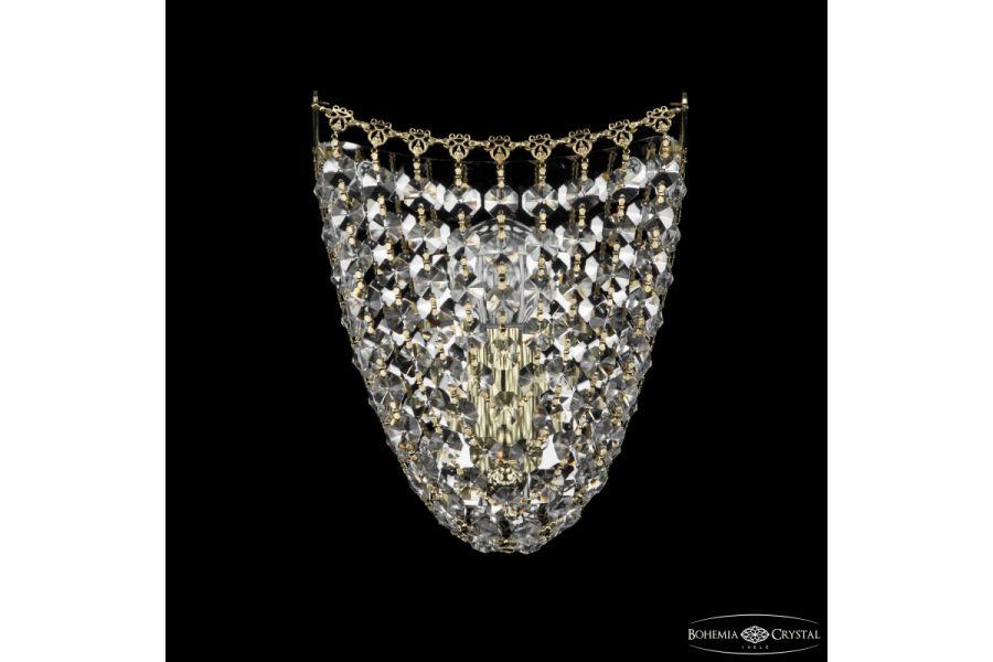 Настенный светильник Bohemia Ivele Crystal 77071B/16 G