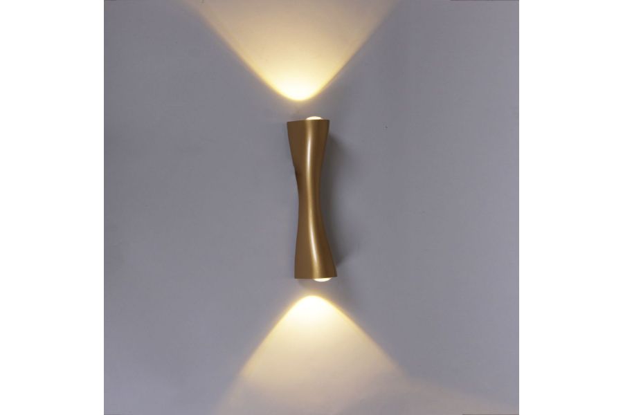 Уличный настенный Reluce 86876-9.2-001JH LED2*3W GD RLOS