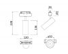 Трековый светильник Maytoni Track lamps TR019-2-10W4K-B