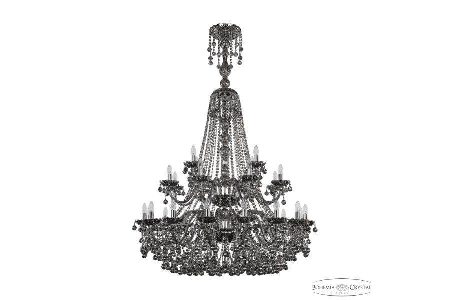 Подвесная люстра Bohemia Ivele Crystal 1409/16+8+4/400/XL-164/2d Ni M731