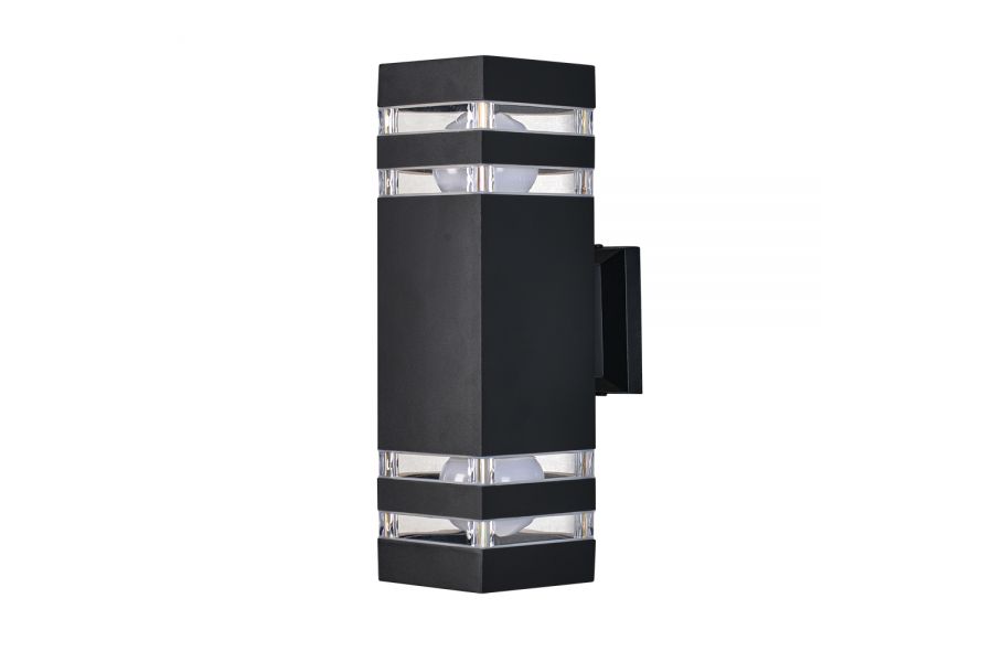 Уличный настенный светильник Arte Lamp Heather A4413AL-2BK