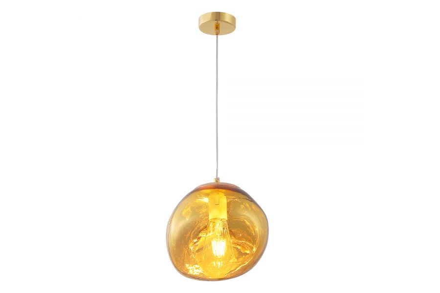 Подвесной светильник Crystal Lux MALAGA SP1 D200 GOLD