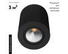 Потолочный светодиодный светильник Arlight SP-Focus-R90-9W Warm3000 029531