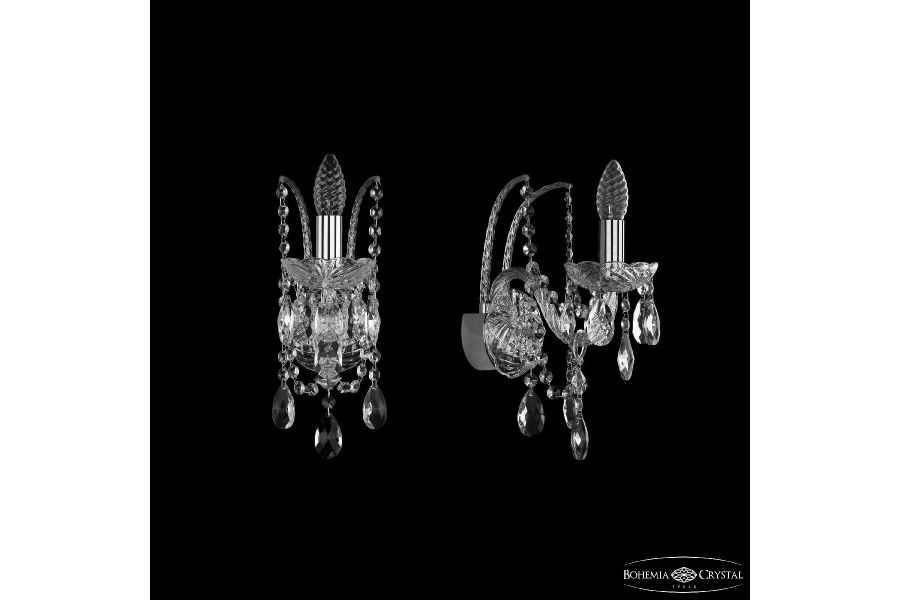 Бра Bohemia Ivele Crystal 1411B/1/141 Ni