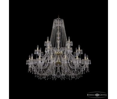 Подвесная люстра Bohemia Ivele Crystal 1403/16+8+4/460/2d G