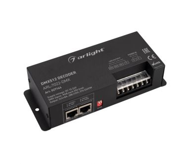 Декодер Arlight ARL-7022-DMX (12-24V, 3x8A, DMX512, XLR3) 027144