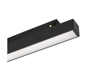 Трековый магнитный светильник Arlight MAG-ORIENT-FLAT-L690-24W Warm2700 (BK, 100 deg, 48V) 055982
