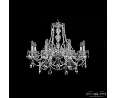 Подвесная люстра Bohemia Ivele Crystal 1411/8/240 Ni