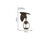 Уличный настенный светильник Favourite Hunt 1847-1W