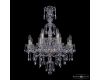 Подвесная люстра Bohemia Ivele Crystal 1415/8+4/200/XL-76 G