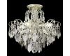 Потолочный светильник Crystal Lux ESMIRALDA PL4 SILVER