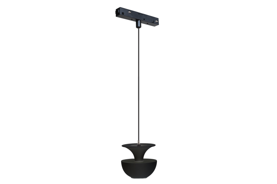 Трековый магнитный светильник iLedex Vision SMART 4822-012-D80-6W-38DG-BK