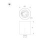 Накладной светильник Arlight SP-ACENTO-R95-10W Warm2700 (BK, 20-45 deg, 230V) 055743