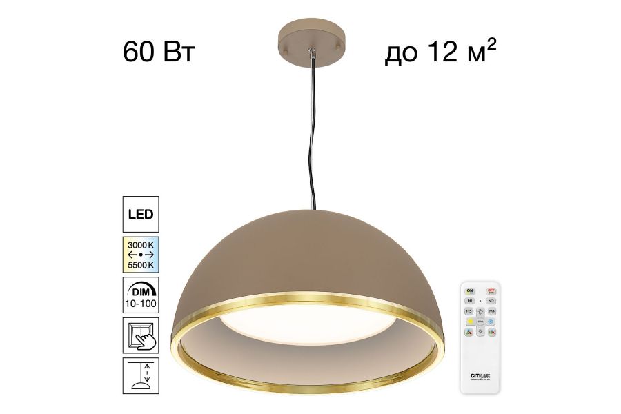 Подвесной светильник Citilux Floom CL736252