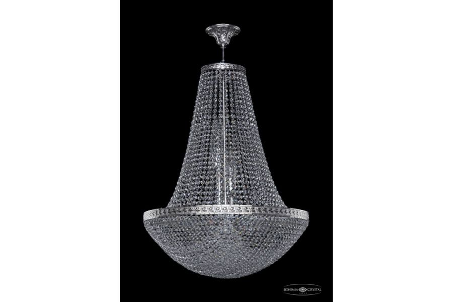 Люстра на штанге Bohemia Ivele Crystal 19321/H2/55IV Ni