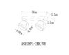 Спот Arte Lamp Amaks A8028PL-2WH