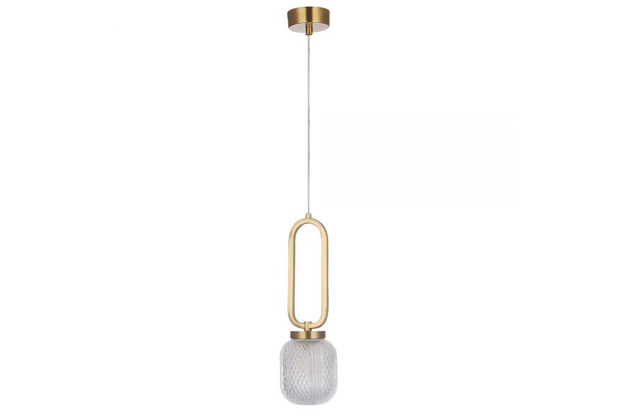 Подвесной светильник Crystal Lux CAROLINA SP1 V2 BRASS