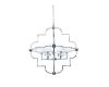 Подвесная люстра Lumina Deco Baltimore LDP 8020-6 CHR+WT