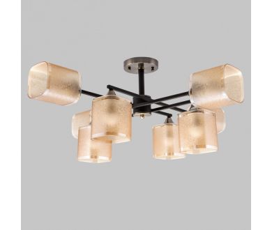 Люстра на штанге IMEX MD.4212-8-S-BK+AB