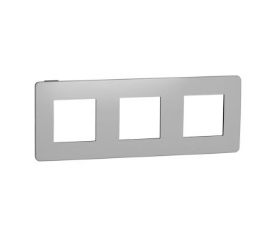 Рамка 3-постовая Schneider Electric Unica New NU280656