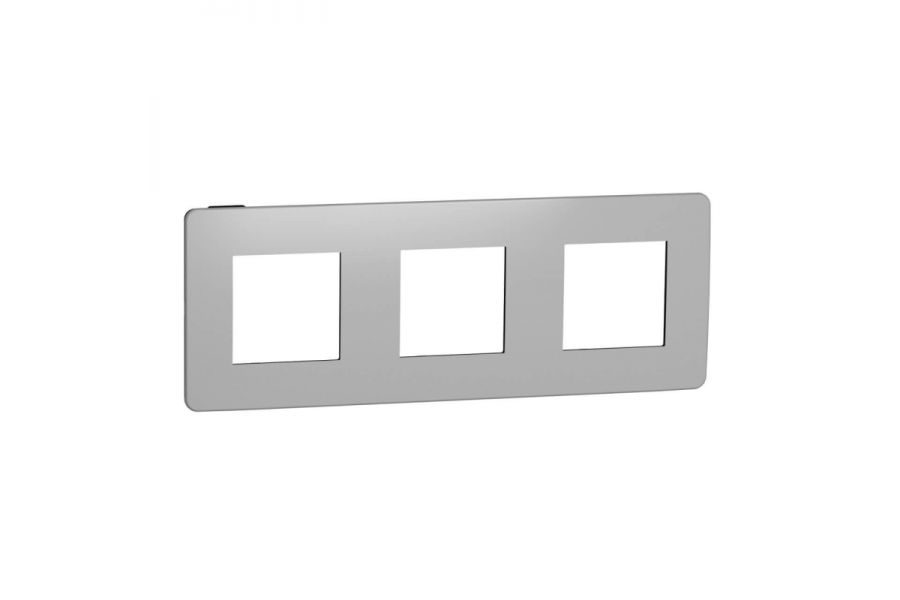 Рамка 3-постовая Schneider Electric Unica New NU280656